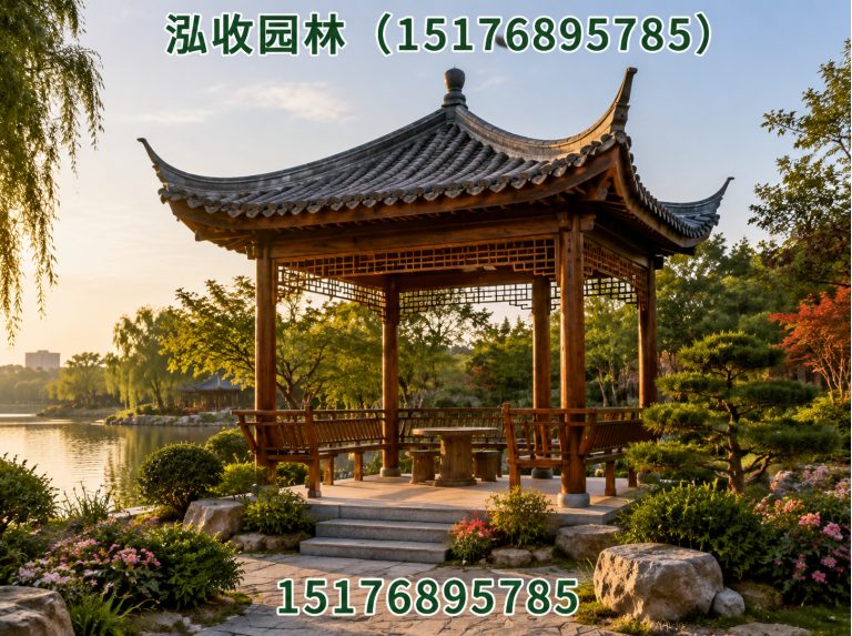 东莞防腐木展示图